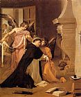 The Temptation of St. Thomas Aquinas by Diego Rodriguez de Silva Velazquez
